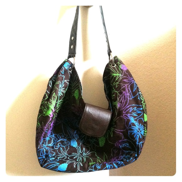 Colorful hobo bag