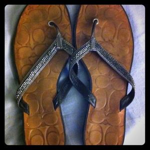 Coach sandels.. Size 10