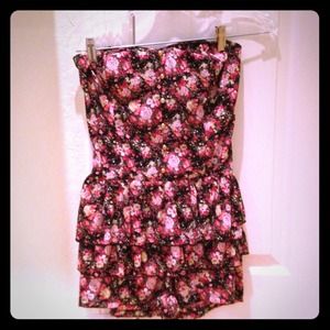 BRAND NEW floral Romper