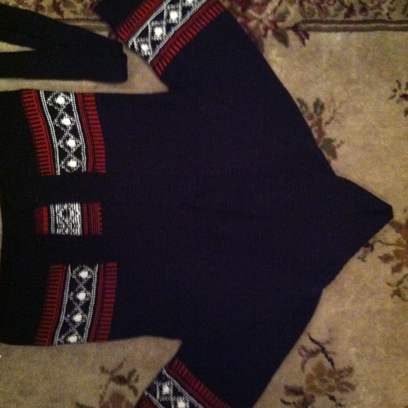 Black sweater!