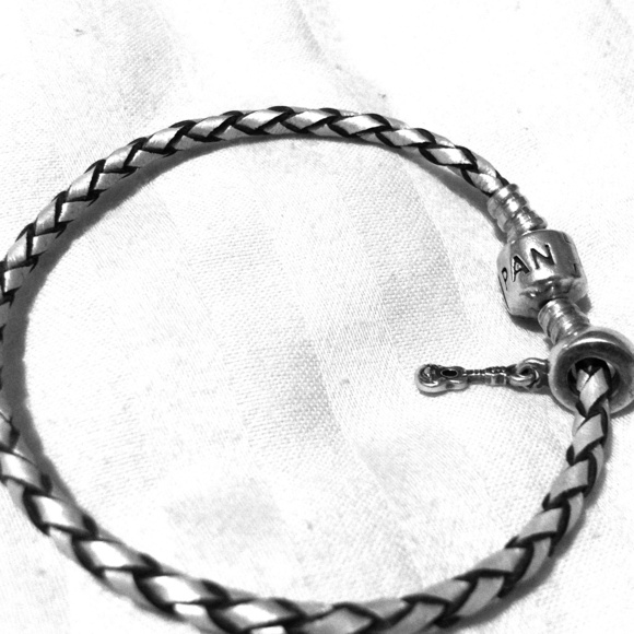 Pandora bracelet with guitar charm