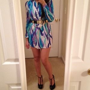 🌟Sold🌟 Zara blue shirt