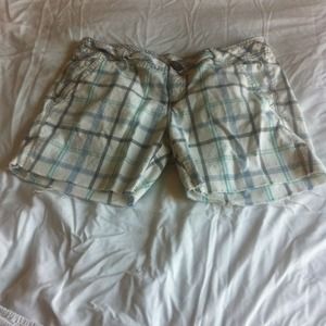 Plaid shorts