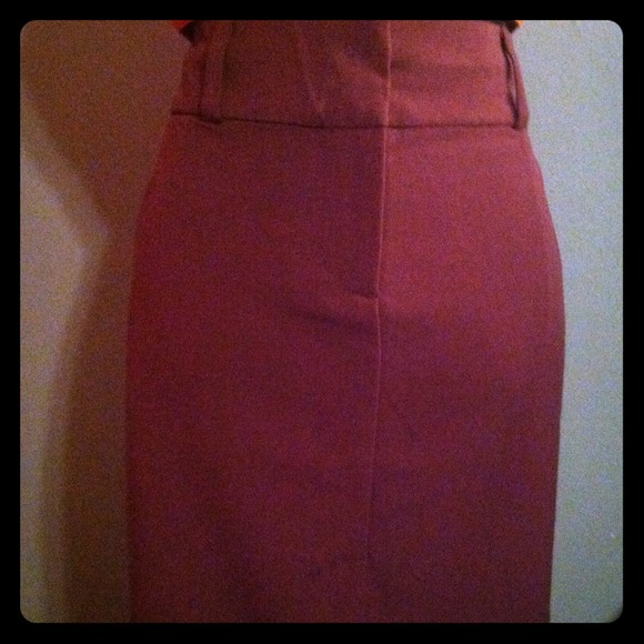 SOLD!!!! NWOT Knee Length Brown Pencil Skirt