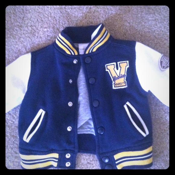 Baby boy varsity jacket SOLD