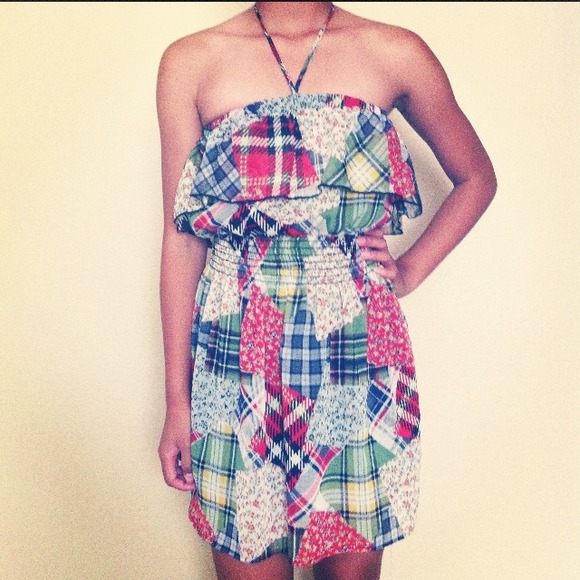 Multi- Patterned dress. - Picture 3 of 3