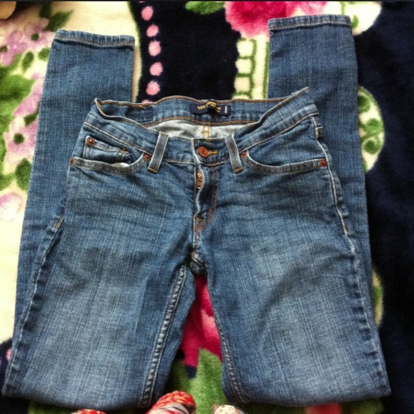 Skinny Levi Jeans (too super low) 524™