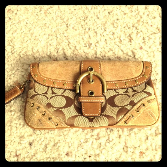 Coach Handbags - Authentic Large Coach Wallet