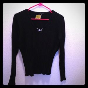 Nine West Sweaters - NWT Nine West Black Sweater Size M Nine West Sweaters - NWT Nine West Black Sweater Size M