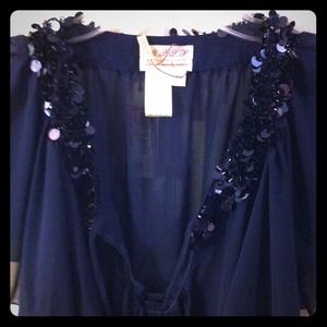 Royal blue summer dress