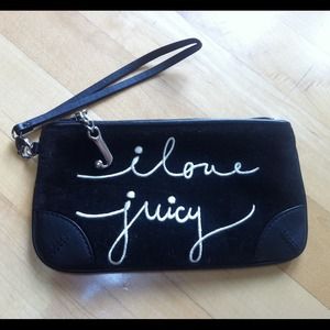 Juicy Couture Clutches & Wallets - Juicy Couture black wristlet Juicy Couture Clutches & Wallets - Juicy Couture black wristlet