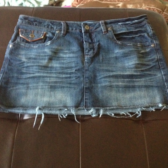 Reserved***Jean skirt and jean short