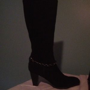 {{reduced}}  Over calf boots.