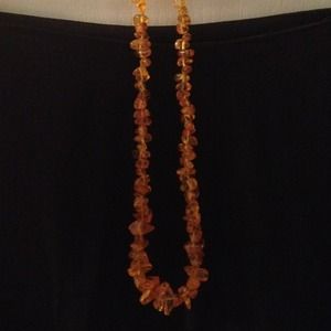 Beautiful Amber stone necklace