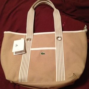 Brand new with tags - Lacoste tote
