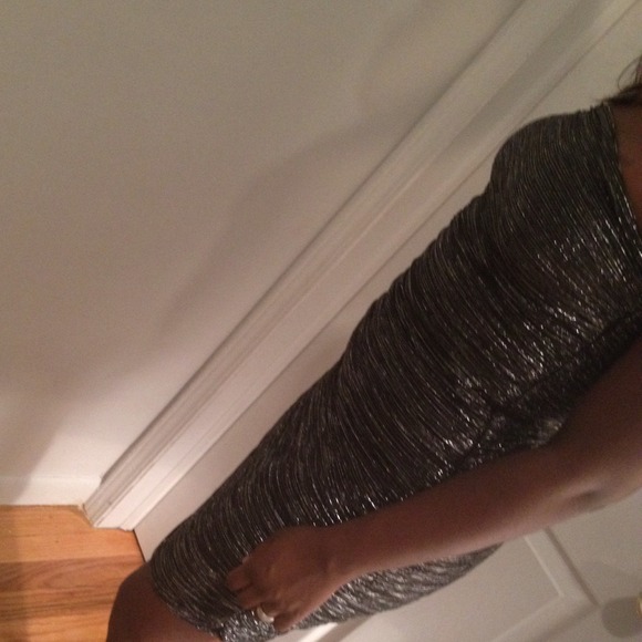 Express Strapless Dress