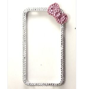 Silver Bling iPhone 4/4S Bumper Case