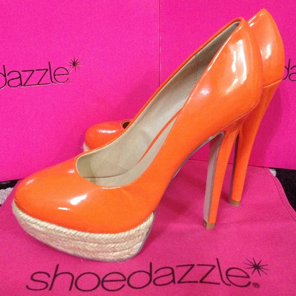 Shoedazzle Shoes - Pasha - Orange by Shoedazzle