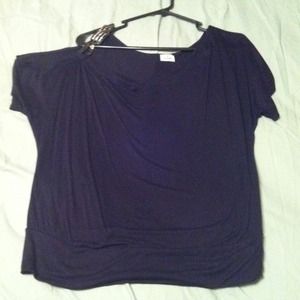 *sold*Black slouchy shirt