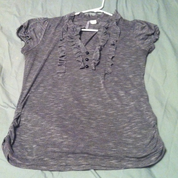 Black and white shirt