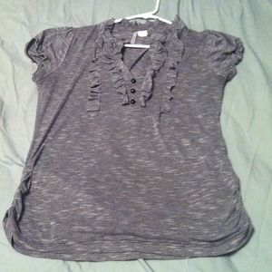 Black and white shirt