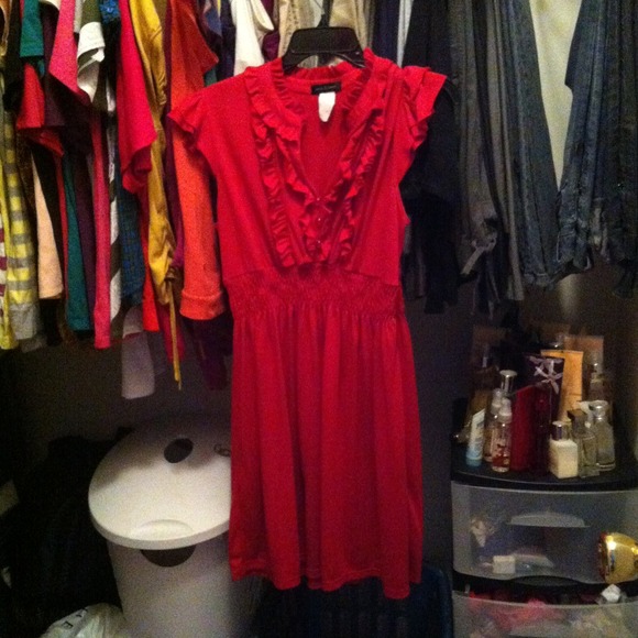 Sam & Maxx red dress