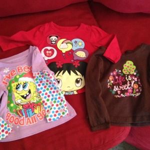 💢SOLD💢Bundle Long Sleeve Tees❤