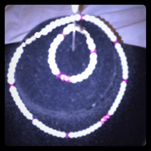 Necklace and Bacelet.