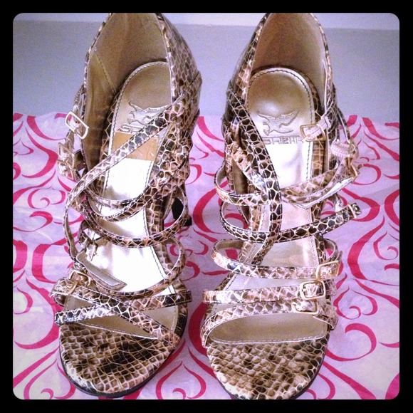 Sheikh Gold Heels