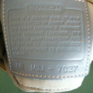 Coach purse Worn twice