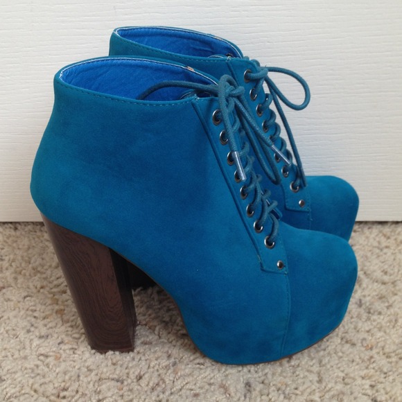 ✨REDUCED✨BLUE Platforms (Lita inspired) - Picture 4 of 4