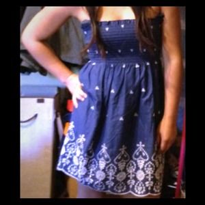 Summer!!! Navy tube dress