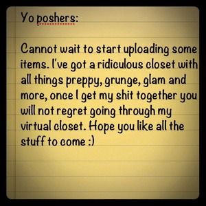 Just a note: so many good things to come