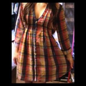 ❌SOLD❌ Plaid long shirt