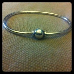 ON HOLD . Cape Cod bracelet sterling silver