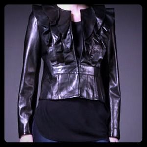 Tory Burch Cynthia Leather Jacket
