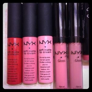 NYX Matte Lipcream/Lipgloss Bundle! 💋💄💕