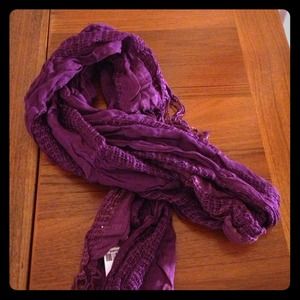 Purple Scarf