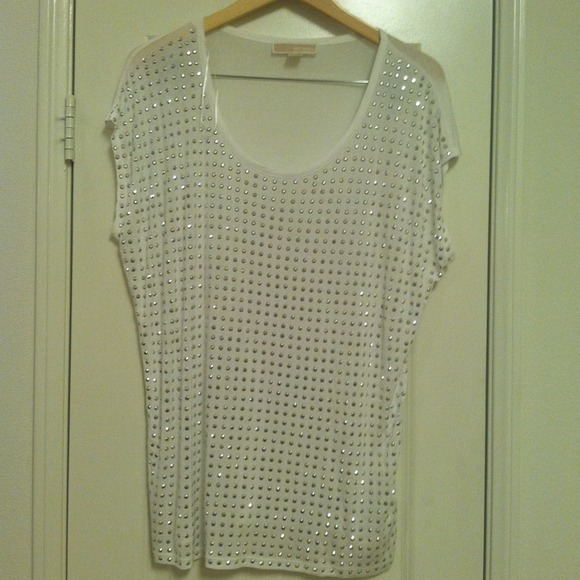 Michael Kors stud detail top