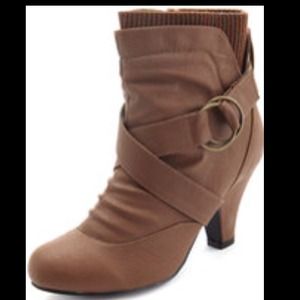 Charlotte russe brown reva shoes