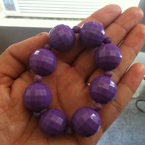 Purple bracelet