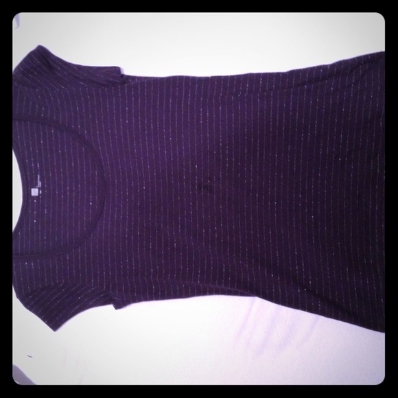 Gap purple with silver lamay (sp)