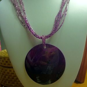 Necklace and earrings set