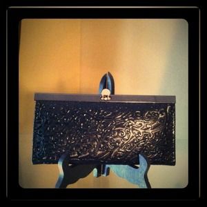 Clutches & Wallets - ❗💢REDUCED💢❗New Black Faux Clutch Handbag👛 Clutches & Wallets - ❗💢REDUCED💢❗New Black Faux Clutch Handbag👛