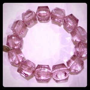 Tarina Tarantino Large Beaded Lucite Bracelet