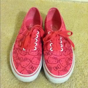 ❌SOLD ❌Pink Hello Kitty Vans