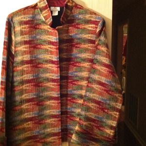 Multi colored jacket