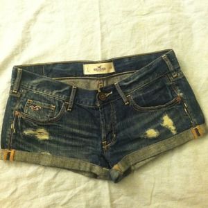 Hollister Shorts Pink Snitching