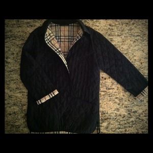 SOLD! Burberry quilted coat