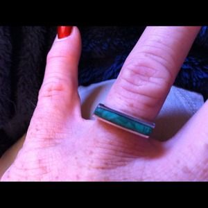 .925 turquoise ring